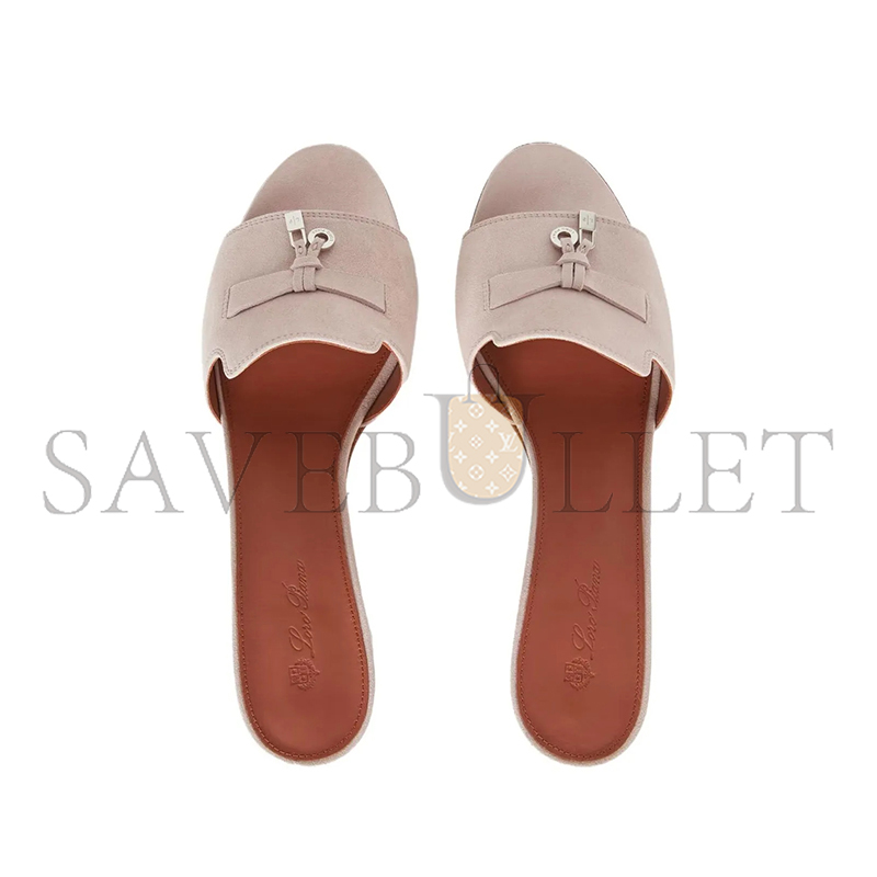 LORO PIANA SUMMER CHARMS SANDAL SUEDE GOATSKIN FAI5579309G